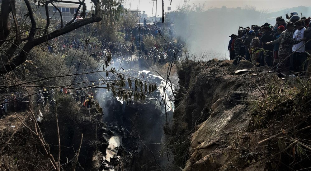 काठमाडौँ । सेती नदीको खोंचमा दुर्घटना भएको यति एयरलायन्सको विमानमा सवार ६८ जनाको शव फेला परेको छ ।