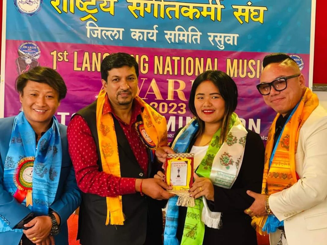पहिलो लाङटाङ राष्ट्रिय म्युजिक अवार्डको टप फाइभ नोमिनेशन सम्पन्न