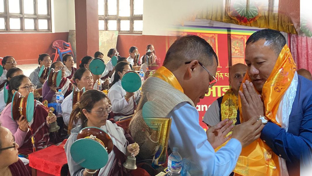 बागमती प्रदेशका मन्त्री तिर्थ लामालाई सम्मान