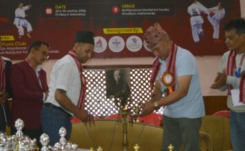 अनुशासन, आत्मविश्वास र प्रतिस्पर्धाको संगम : राष्ट्रिय ई–लाइट केनवाकाइ कराते च्याम्पियनसिप सुरु